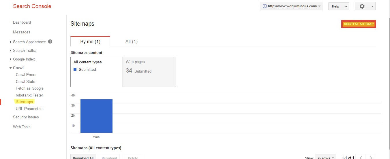 sitemap google webmaster