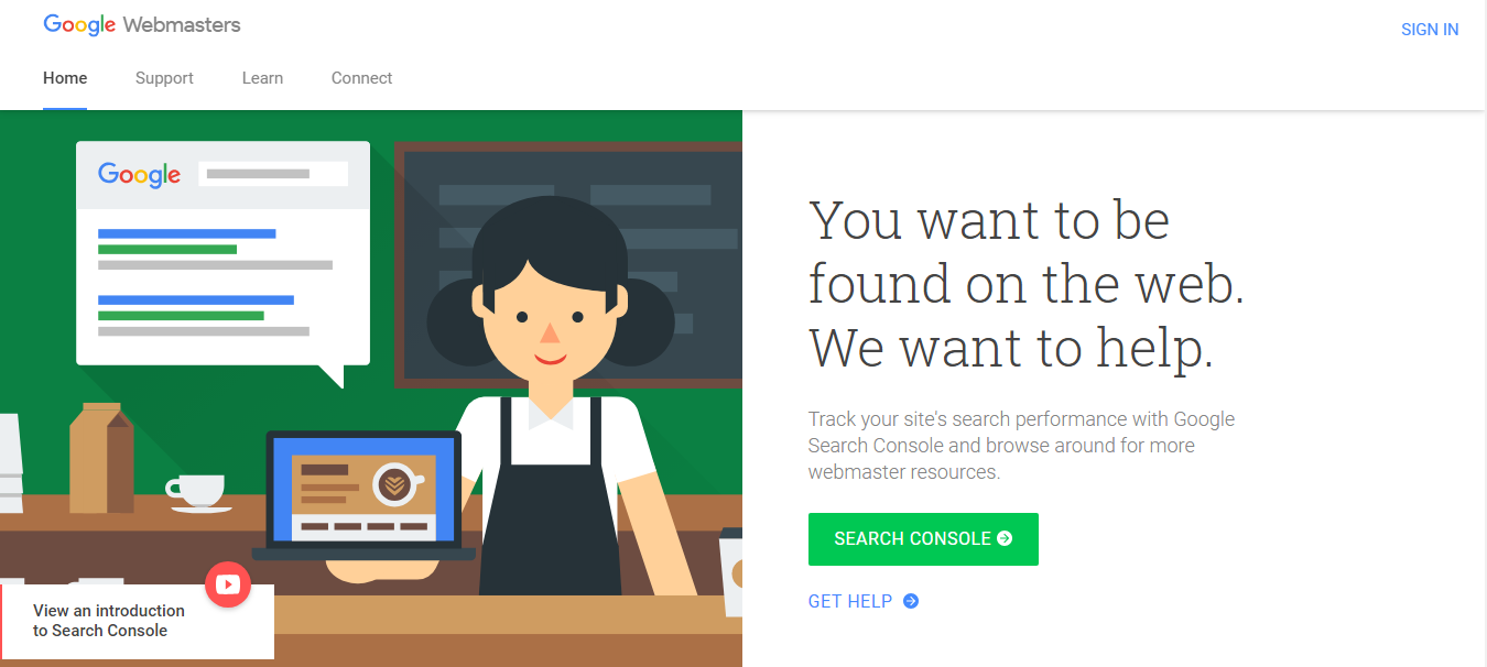 google search console signin